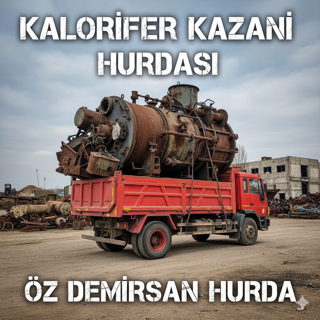 Kalorifer kazanı söküm ve hurda tahliyesi