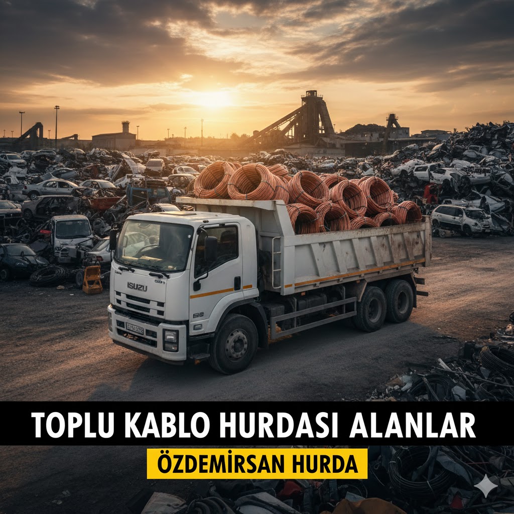 Toplu kablo hurdası alan firmalar - Özdemirsan Hurda